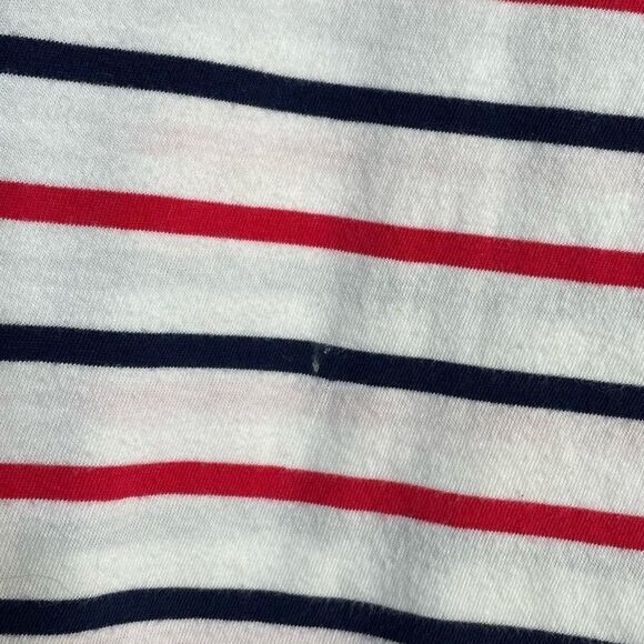 5 for $25🔥Old Navy Red, White, & Blue Striped T-Shirt Large - Picture 3 of 6